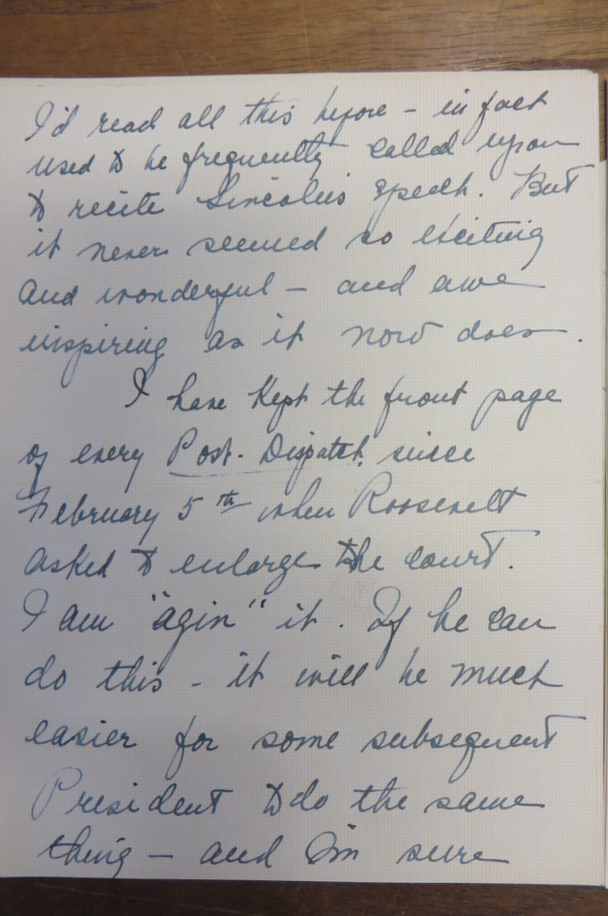 Handwritten letters from the Dolph Briscoe Center for American History at the University of Texas at Austin.